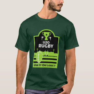 Junior Rugby Players T - Shirt unter 20