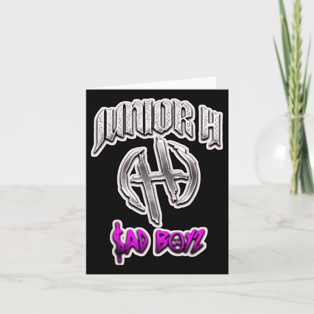 Junior Sad Boyz Corridos Tumbados H Belicos Mexiko Karte (Vorderseite)