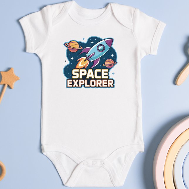 Junior Space Explorer Baby Strampler (Von Creator hochgeladen)