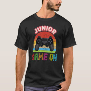 Junior-Spiel auf der Video-Konsole Zurück zur Schu T-Shirt
