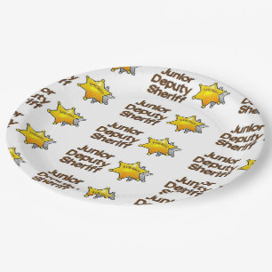 Junior Stellvertreterin Sheriff Pappteller