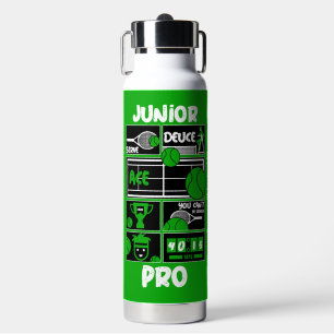 Junior Tennis Player T - Shirt Trinkflasche