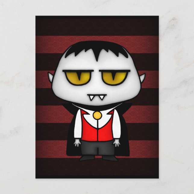 Junior Vampire Postkarte (Vorderseite)