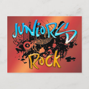 Juniors Rock Postkarte