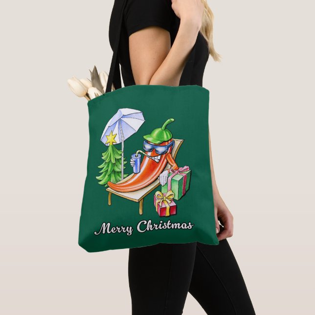 Juniper Green Frohe Weihnachts Pepper Zeichnend (Von Nahem)
