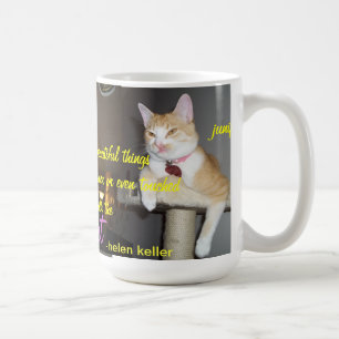 Junipurr Helen keller Zitat-Tasse mit mehrfachem Kaffeetasse