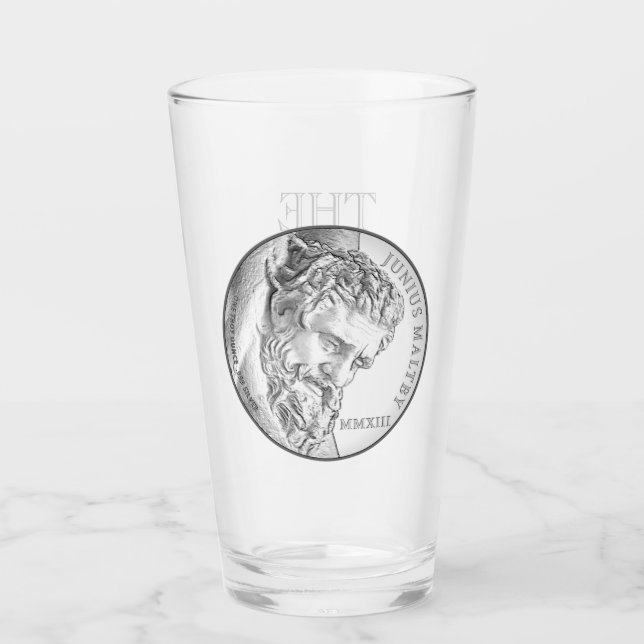 Junius Maltby Kanal Glas (Vorderseite)
