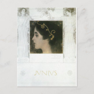 Junius von Gustav Klimt Postkarte