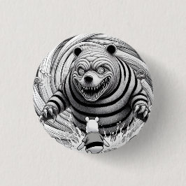 Junji Ito Winnie the Pooh 1 Button