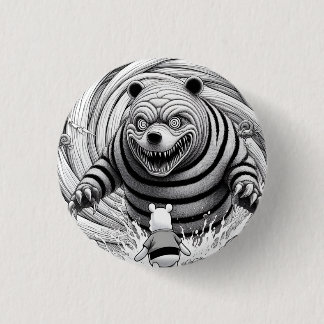 Junji Ito Winnie the Pooh 1 Button