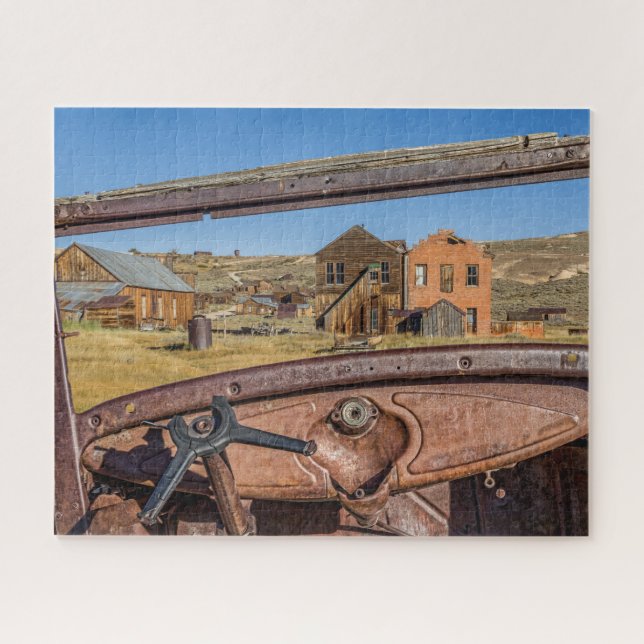 Junk Car View of Bodie Puzzle (Horizontal)