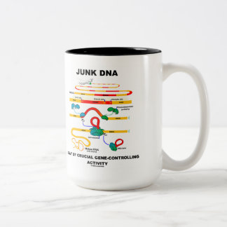 Junk-DNA-Sitzplatz von entscheidender Bedeutung fü Zweifarbige Tasse