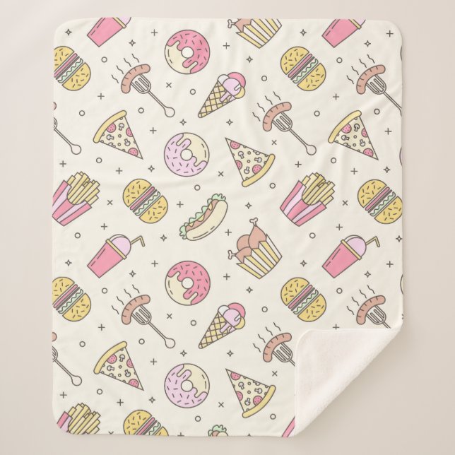 Junk Food Sherpadecke (Vorderseite)