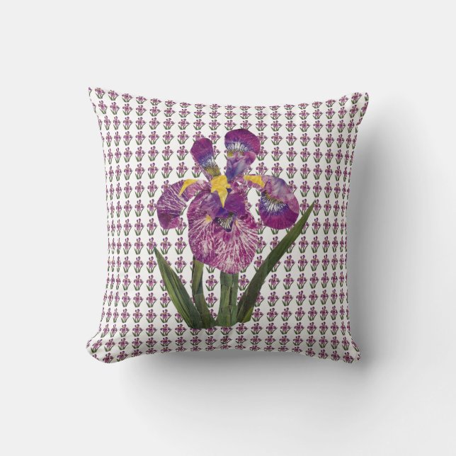 Junk Mail Iris Pillow Kissen (Vorderseite)