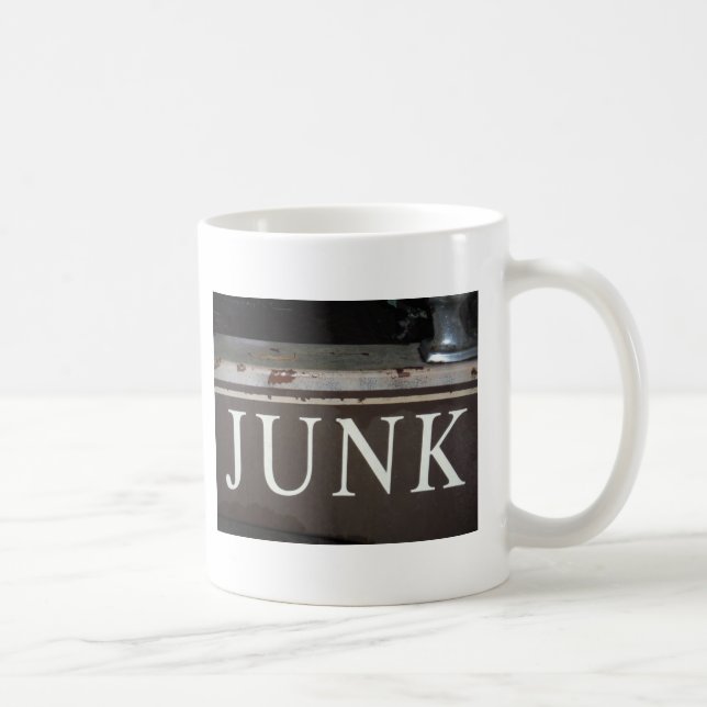 Junk: Vintages Truck-Zeichen Kaffeetasse (Rechts)