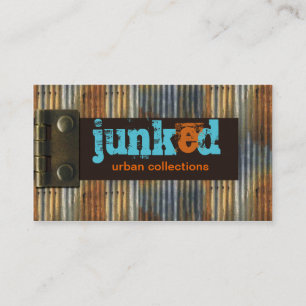 Junk'd städtischer Schmutz Visitenkarte