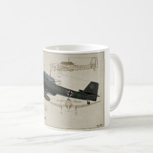 Junkers-Ju88-Stuka Tasse