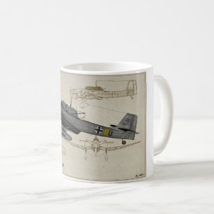 Junkers-Ju88-Stuka Tasse