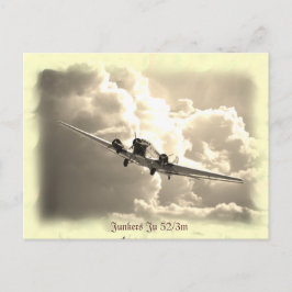 Junkers Ju 52/3m Postkarte