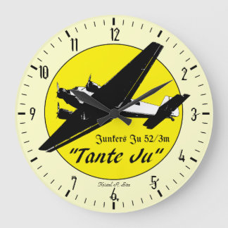 Junkers Ju 52 Große Wanduhr