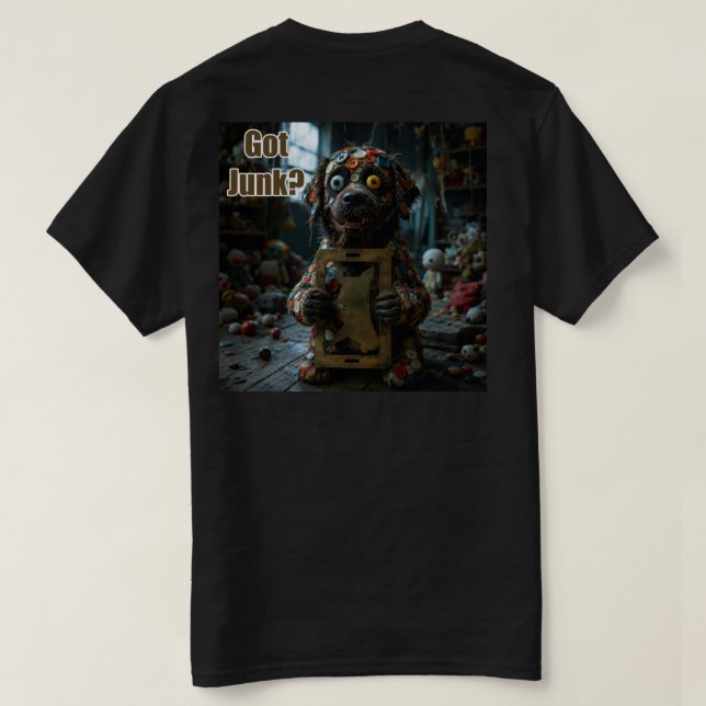 Junkie-Shirt T-Shirt (Design Rückseite)