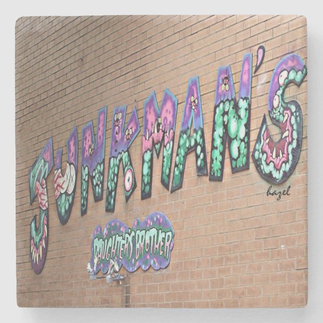 Junkmans Tochter Athen, Georgien, Steinuntersetzer (Vorderseite)