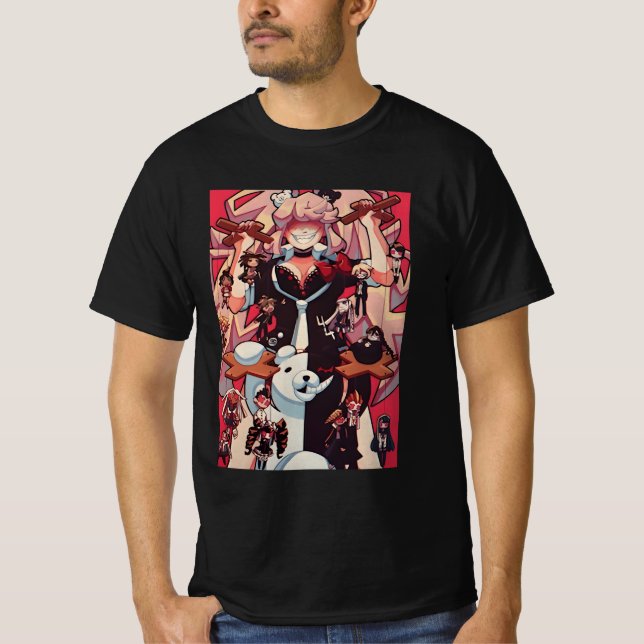 Junko Enoshima Poster T-Shirt (Vorderseite)
