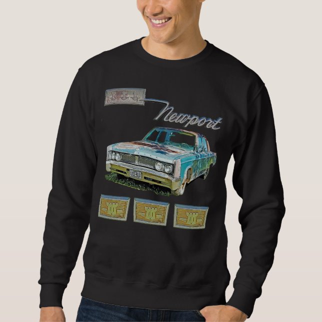 JUNKYARD CHRYSLER 1967 NEWPORT VIER TÜREN SWEATSHIRT (Vorderseite)