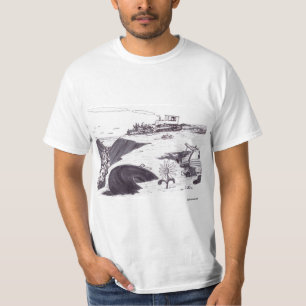 Junkyard Dump Person Bulldozing Garbage New Life T-Shirt