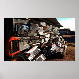 Junkyardkunst Poster