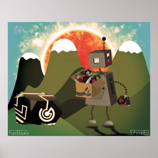 Junkybot Poster (Vorne)