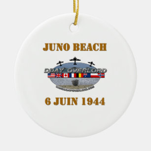 Juno Beach 1944 Keramikornament
