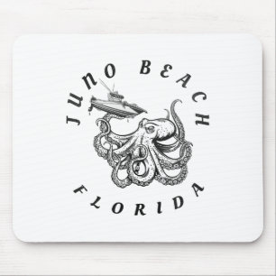 Juno Beach Florida Kraul Tintenfisch Salzwasser Ti Mousepad