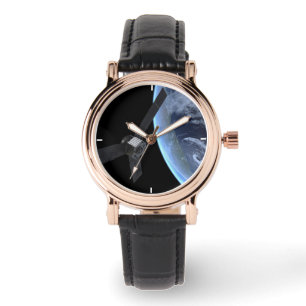 Juno Raumfahrzeug während der Erde Flyby Armbanduhr