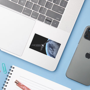 Juno Raumfahrzeug während der Erde Flyby Aufkleber