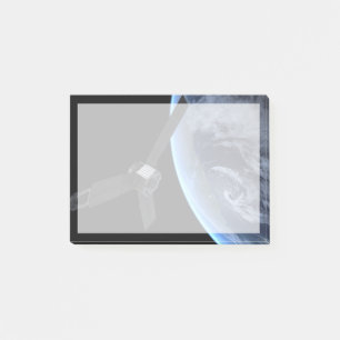 Juno Raumfahrzeug während der Erde Flyby Post-it Klebezettel