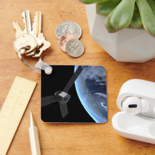 Juno Raumfahrzeug während der Erde Flyby Schlüsselanhänger