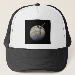 Juno-Raumsonde auf dem Planeten Jupiter Truckerkappe