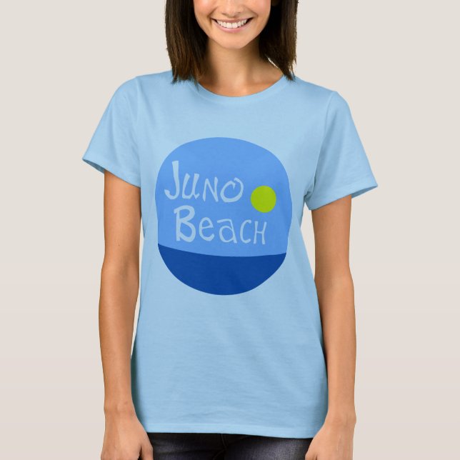 Juno Strand-Florida-Shirt T-Shirt (Vorderseite)