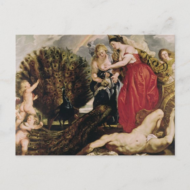 Juno und Argus, 1611 Postkarte (Vorderseite)