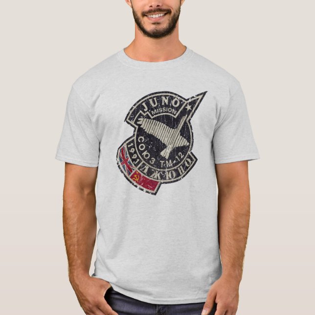 Juno Vintage Emblem T-Shirt (Vorderseite)
