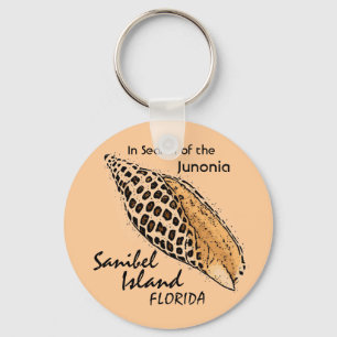 Junonia Muschel Sanibel Schlüsselanhänger