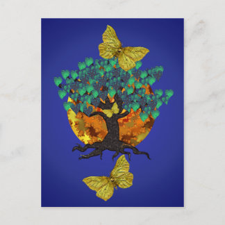 Junos Nachtpostkarte Postkarte