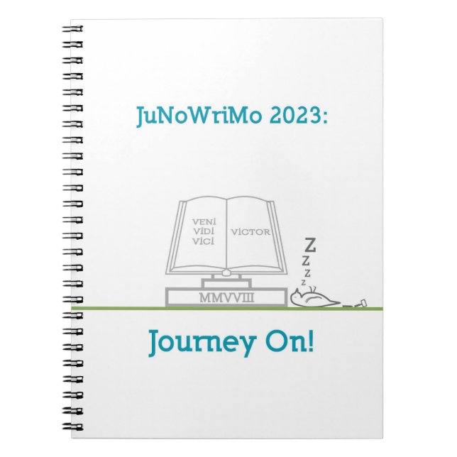 JuNoWriMo 2023-Notebook Notizblock (Vorderseite)