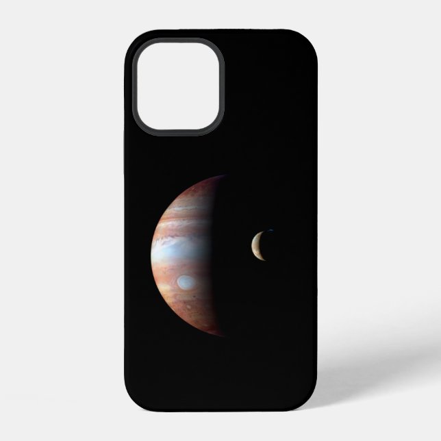Jupiter 5. Planet mit Cassini Sonnensystem iPhone Hülle (Rückseite)