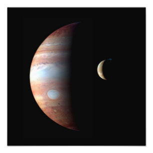 Jupiter 5th Planet mit Cassini Solar System Fotodruck
