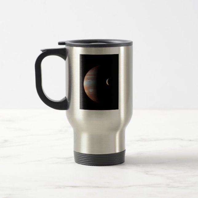 Jupiter 5th Planet mit Cassini Solar System Reisebecher (Links)