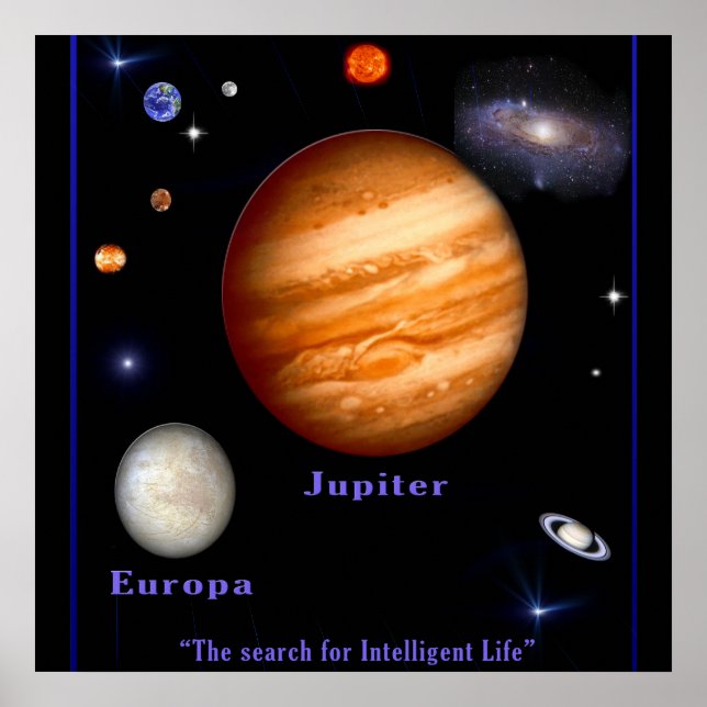Jupiter Art Poster (Vorne)