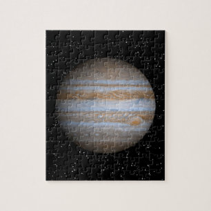 Jupiter auf einem Stern-Gebiet - Puzzlespiel Puzzle