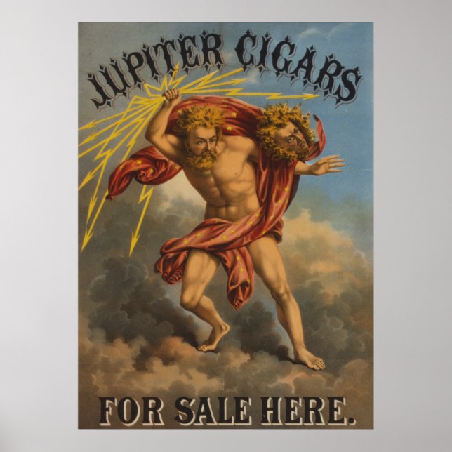 Jupiter Cigars Poster (Vorne)